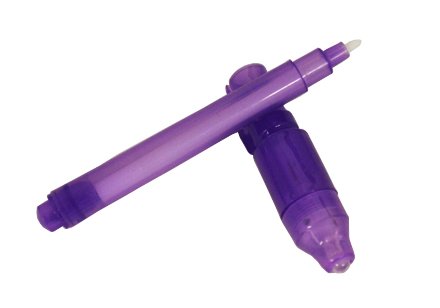 Dragonpad Place Invisible Ink Pen and Black Light - 4 Pack