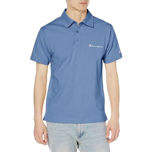 ポロシャツ 半袖 綿100％ スクリプトロゴ 刺繍 POLO SHIRT C3-X361Z-390-XXL