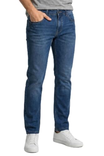 Calça Jeans Masculina Regular Básica Polo Wear Jeans Escuro