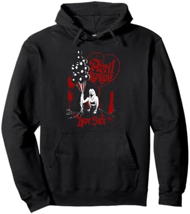 Amazon.com: Official Avril Lavigne Let Go Pullover Hoodie