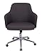 Amazon Basics Classic, Adjustable, Swivel Office Desk Chair with Casters and Twill Fabric, Charcoal