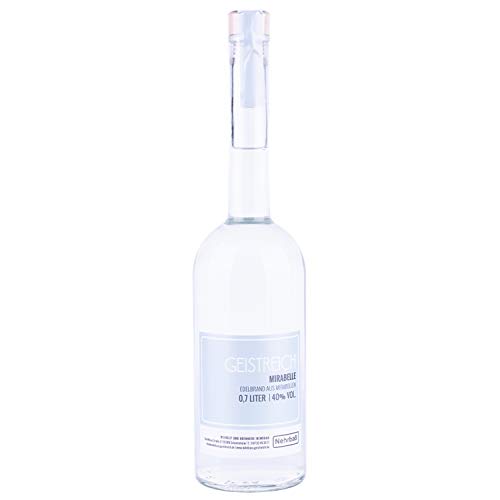 Nehrbaß - Mirabellenbrand 0,7 Liter - Premium Edelbrand 40% Vol. - Obstbrand aus ausgesuchten Mirabellen - Schnaps aus…