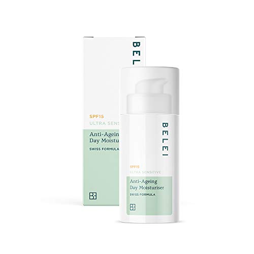 Amazon-Marke: Belei – Ultra sensible, feuchtigkeitsspendende Anti-Ageing-Tagescreme mit LSF 15, 50 ml – Bild 3