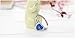 Neoglory Platinum Plated Blue Ocean Heart Crystal Engagement Rings Size 8