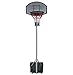 Movement God MOGD Sport Kid Portable Basketball Hoop (Black & White)