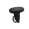 Pactrade-Marine-Black-Round-Rubber-Cap-2-Prong-Nylon-Stern-Light-Pole-Base-Socket-Plug-In