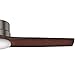 Casablanca Indoor / Outdoor Ceiling Fan with LED Light and remote control - Piston 52 inch, Brushed Slate, 59195