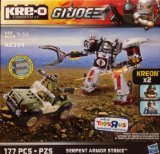 KRE-O G.I. Joe Serpent Armor Strike with Kreon Double Clutch & Cobra Mech Suit Pilot A2354