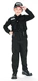Kids S.W.A.T. Police Outfit Halloween Costume Large