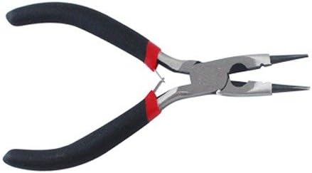 1pc Polishing Jewelry Pliers Round Nose Pliers Wire Cutter for Jewelry Making Repairing DIY Crafting Tool