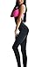 Women 2 Color Stitching Fashion Tight Yoga Jumpsuit and Romper