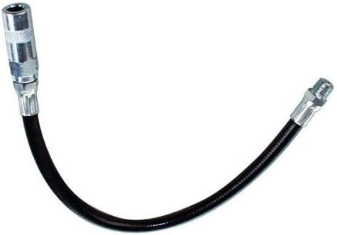 12" Flexible Grease Gun Whip Hose Heavy Duty High Pressure Long Extension