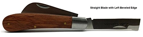 Zen Garden Grafting and Budding Knife for Left & Right Handed Use - Includes ELECTRONIC PDF Practical Guide To Grafting and Airlayering