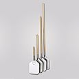 American Metalcraft 2512 26" Aluminum Pizza Peel with 10" Wood Handle, 12" x 14" Medium Blade