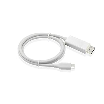 PETUNIA USB-C to DisplayPort Cable Type-c to DP Cable DP Male 4K Cable for MacBook - White