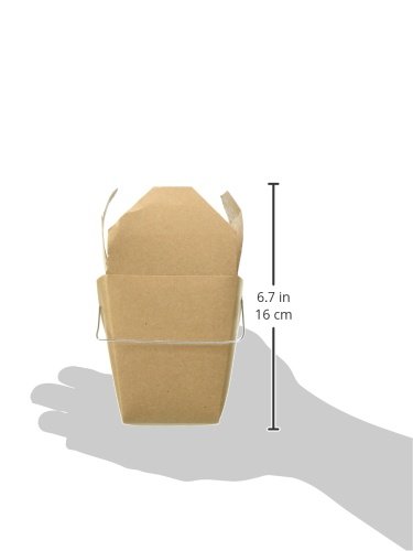 Oasis Supply 50-Count Chinese Take Out Boxes for Party Favor and Food Pail, 26-Ounce, Kraft