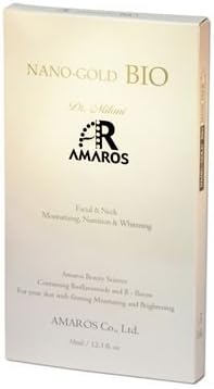 Amaros Bio Nano Gold Facial And Neck Mask 5 Treatment