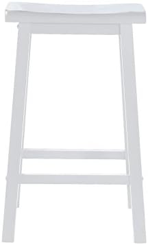 PowellFurniture Barstool, White