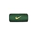 Nike Swoosh DOUBLEWIDE Wristbands OSFM Cosmic Bonsai/University Gold