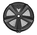 Vance And Hines Skullcap Black Misc Skullcap Black Filter Accessories Pn:71019
