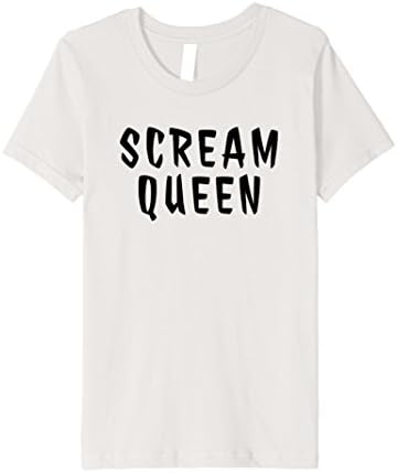 Kids Halloween Scream Queen Women's T-Shirt 12 Silver