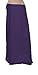 Saree Petticoat (60 Color Options) 100% Cotton Adjustable Waist (With Nada/String) ( Free Size Stitched ) Indigo 1