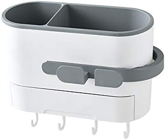 ヘアドライヤーホルダー 壁掛け穴を開けずにヘアドライヤーとスタイリングツール収納袋 ストレートヘアアイロン ヘアブラシ 家庭用ストレージラック ブルー B0ggdb7v 2 0円