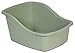 Petmate Plastic Hi-Back Cat Litter Pan, Jumbo, Assorted colors