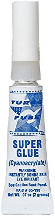 Turbo Fuse General Purpose 100cp Cyanoacrylate Adhesive - Equivalent to Loctite 404. 2 Gram Aluminum Tubes - Case of 144