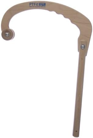 PTFit Plus - Back Massage Roller Tool with Folding Handle