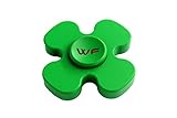 WeFidget Original Mini Lucky Clover, Insanely Smooth, Deceptively Heavy, Aesthetically Pleasing, Perfect for St Patricks Day