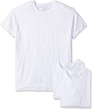 Fruit of the Loom Men's 3-Pack Premium Man Crew, White ice, 4X-Large Big