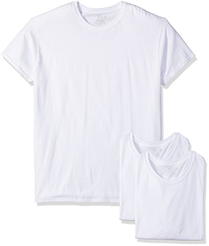 Fruit of the Loom Men's 3-Pack Premium Man Crew, White ice, 4X-Large Big