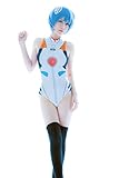 Nuoqi Anime Cosplay EVA Ayanami Rei Asuka Swimwear One-Piece Suits Costumes