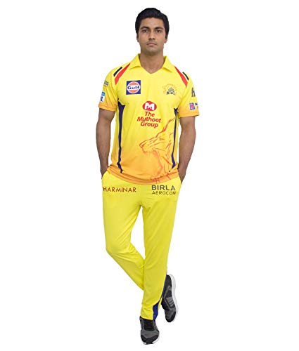dhoni yellow jersey