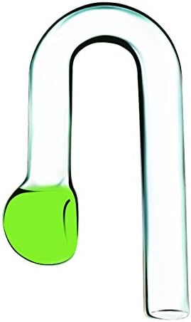 Bubblefin Aquarium Carbon Dioxide CO2 Monitor Glass Drop Checker with Solution PH Indicator (U Shape Checker)