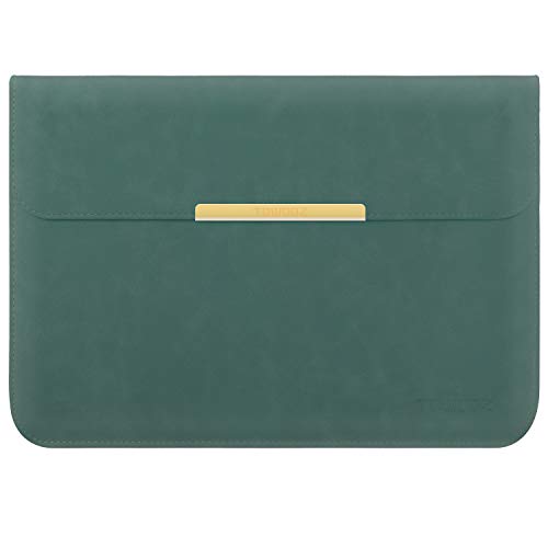 TOWOOZ 13-13.3 Inch Laptop Sleeve Case Compatible with 2019 2018 New MacBook Air/MacBook Pro 13 2016-2019/ Surface Pro7/6/X, Dell XPS 13 (13-13.3Inch, Gray) (15-16Inch, Green-1) - Thumbnail 7