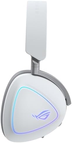 ROG Delta II - Auriculares Gaming Inalámbricos Trimodal - Blanco