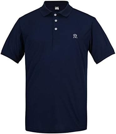 Lesmart Men’s Golf Polo Shirts Dry Fit Short Sleeve Performance Lightweight Athletic Sport T-Shirt Tops Lesmart Men’s Golf Polo Shirts Dry Fit Short Sleeve Performance Lightweight Athletic Sport T-Shirt Tops