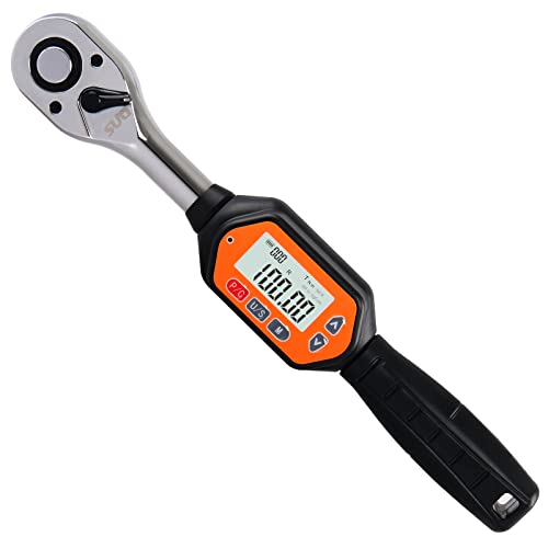 Digital Torque Wrench, 1/2inch Drive with Buzzer & LED, 2.273.7 ft