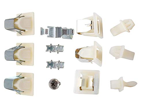 279570 Dryer Door Latch Strike Kit for Whirlpool Kenmore Maytag AP3094183 PS334230 279570 3392538 3398175 14205029 14205577 236876 236877 241282 241286 241890 261847 263067