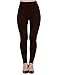 Fleece Lined Leggings Women 6 Pack High Waist Leggings Full Ankle Length Warm Slimming Leggings