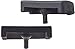 Hood Windshield Pads - Rubber Bumpers Pair - Toyota Land Cruiser FJ40 FJ45 BJ40 BJ45 1/'75 to 1984