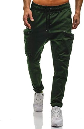 Cindeyar Men Sports Trousers Jogging Sweatpants Casual Elastic Waist Long Pants