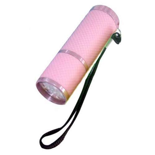 Compact 9 Led Glow In The Dark Stylish Torch with Lanyard RT365