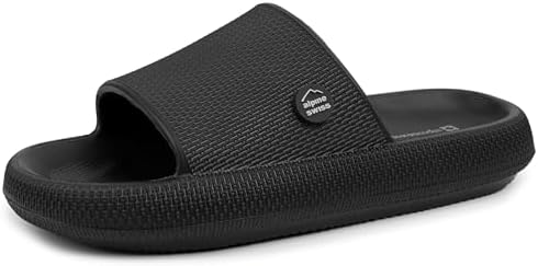 Alpine Swiss Omar Mens Slides Pillow Slippers for Men Ultra