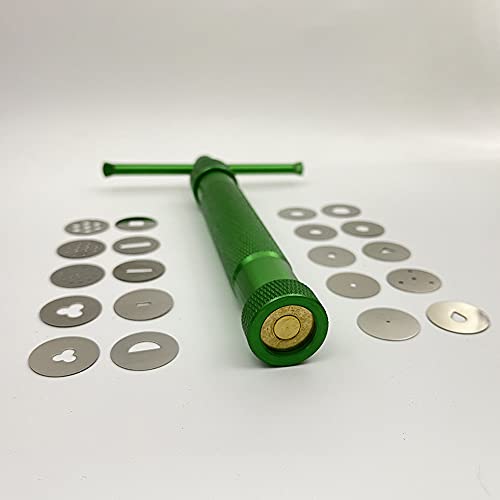 TERMATH Clay Extruder Gun Fondant Extruder with 20 Tips Sugar Paste