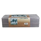 CANNA Coco Brick 40l Expandable Natural Plant Medium Soil Substrate, 40 Liter Expanded - 8 Liter Dry, Reusable (1)