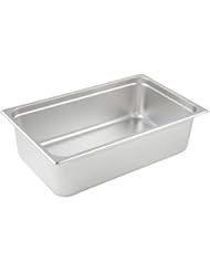 Winco SPJL-106 Anti-Jamming Steam Pan, Full-Size x 6-Inch