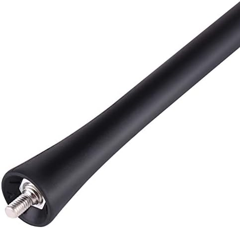 Akozon空中アンテナユニバーサル9インチ車の交換アンチノイズbesting空中fmラジオアンテナネジ付き B07z4klt7z 1 005円